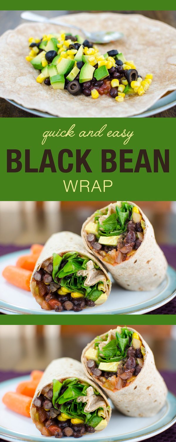 Black Bean Wrap