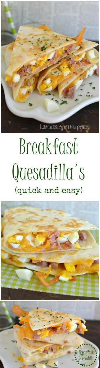 Breakfast Quesadillas