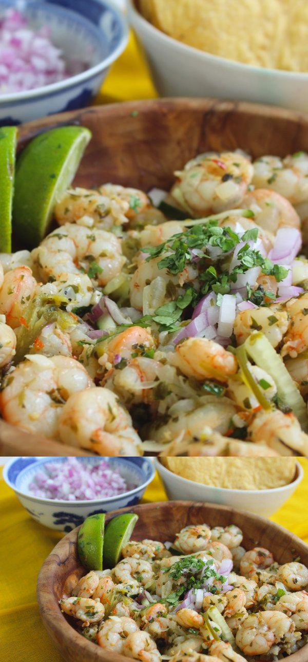 Camarones Borrachos (Drunken Shrimp