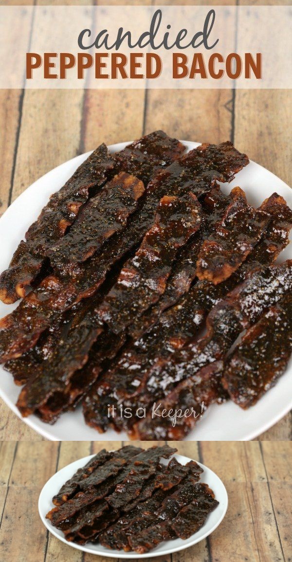 Candied Peppered Bacon