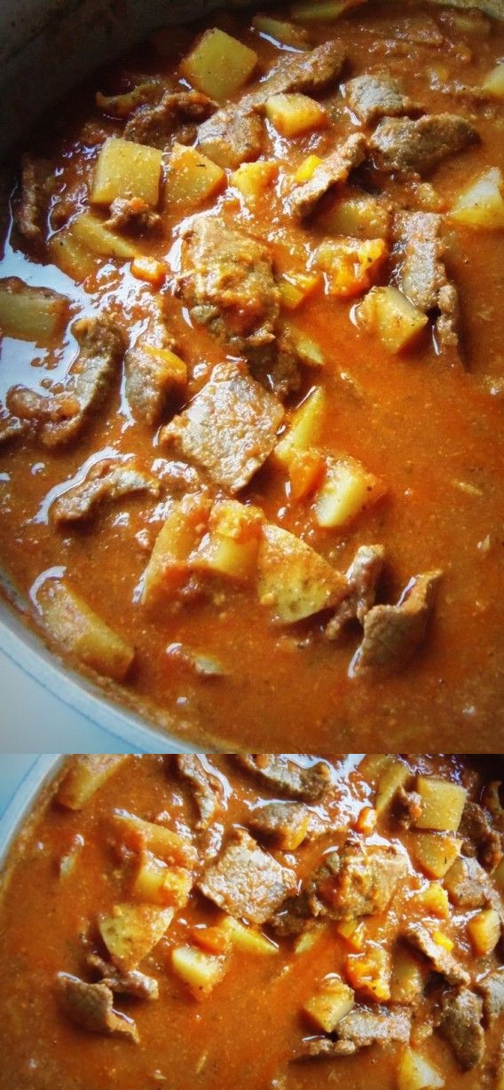 Carne Guisada con Papas (Mexican Braised Beef With Potatoes