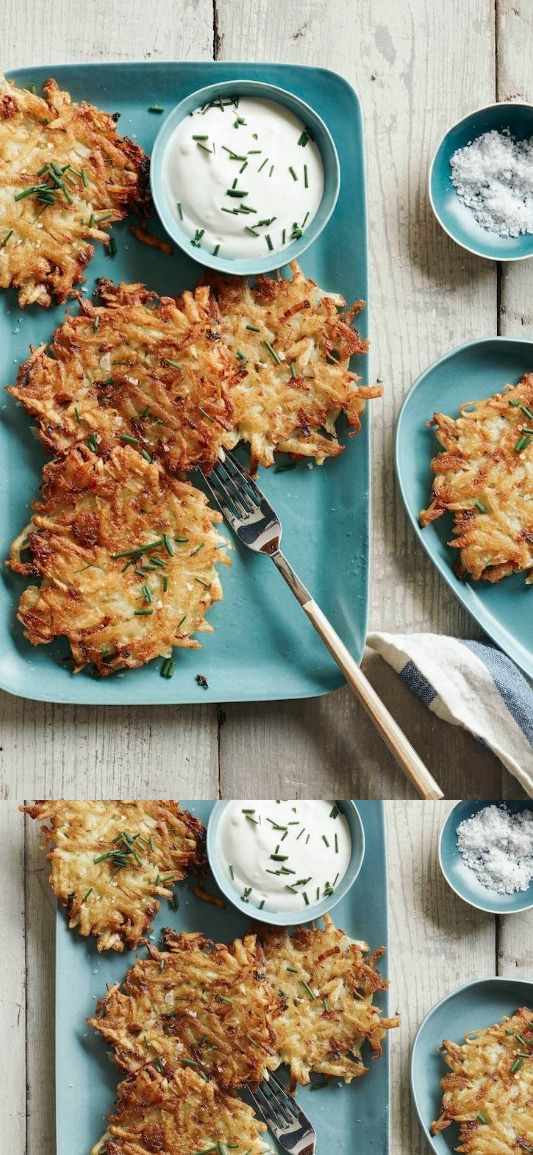 Chive Potato Pancakes