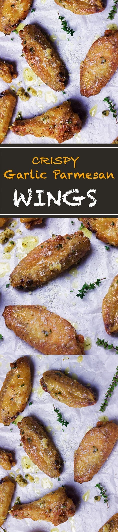 Crispy Parmesan Chicken Wings