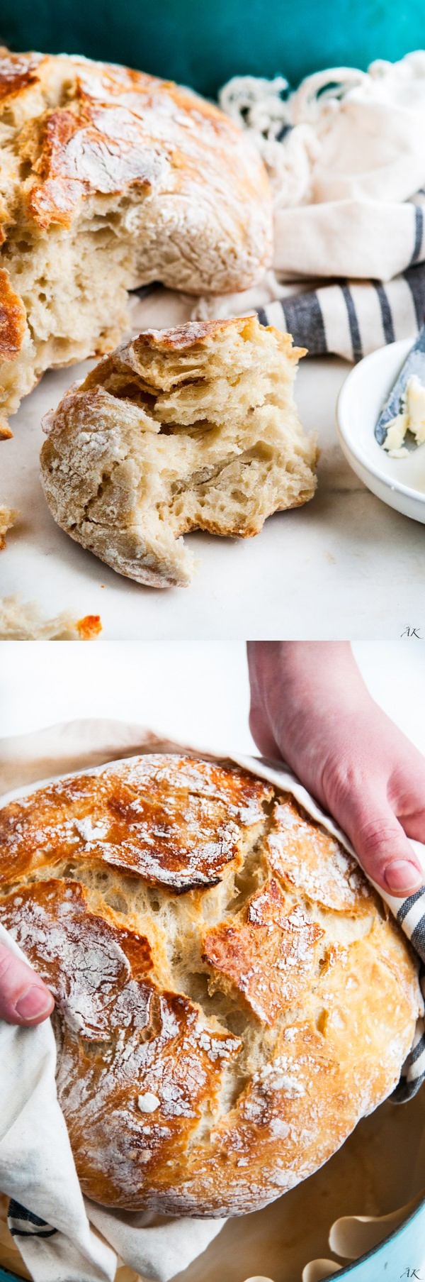 Foolproof Artisan No Knead Bread