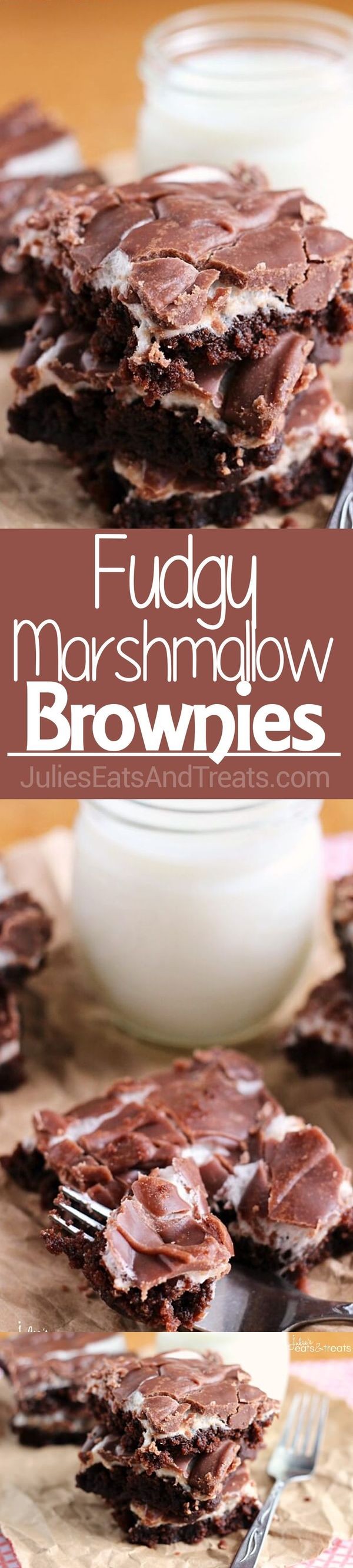 Fudgy Marshmallow Brownies