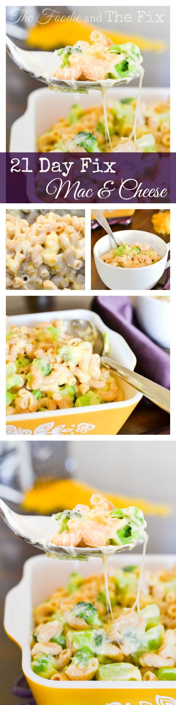 21 Day Fix Broccoli Mac & Cheese