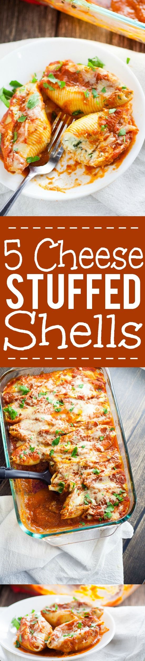 5 Cheese Stuffed Shells