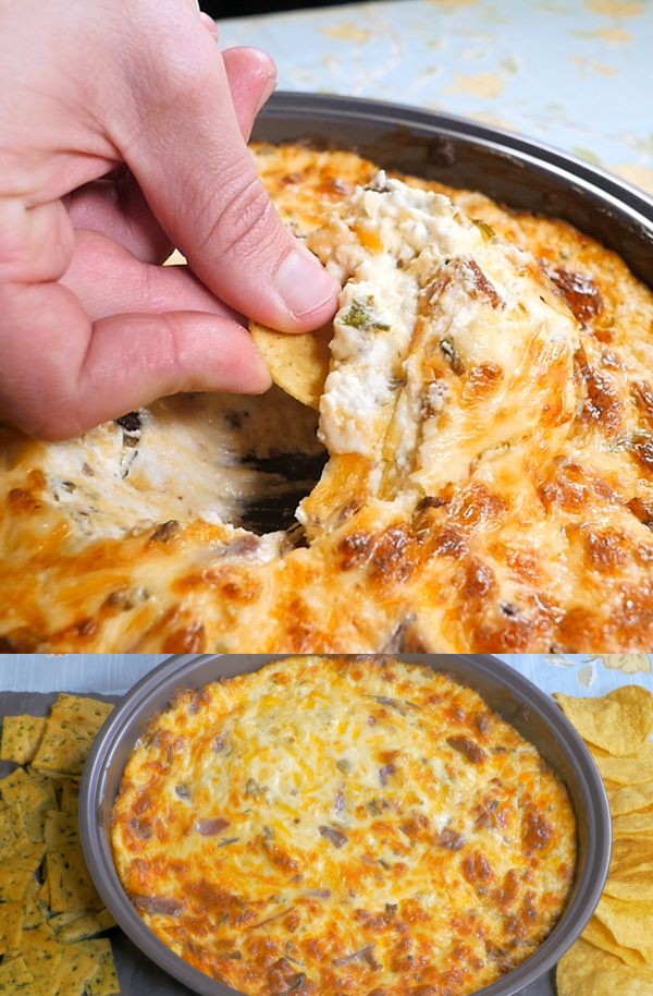 5-Ingredient Cheesy Bacon Dip
