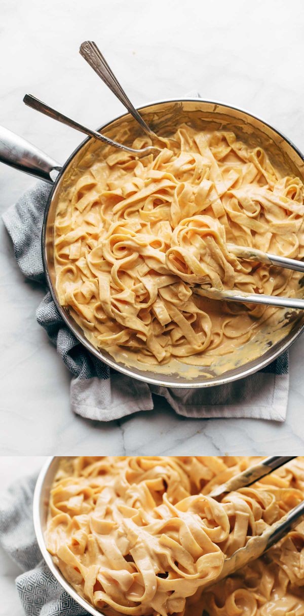 5 Ingredient Pumpkin Alfredo