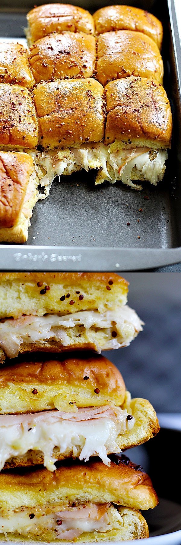 5-ingredient Turkey Swiss Sliders