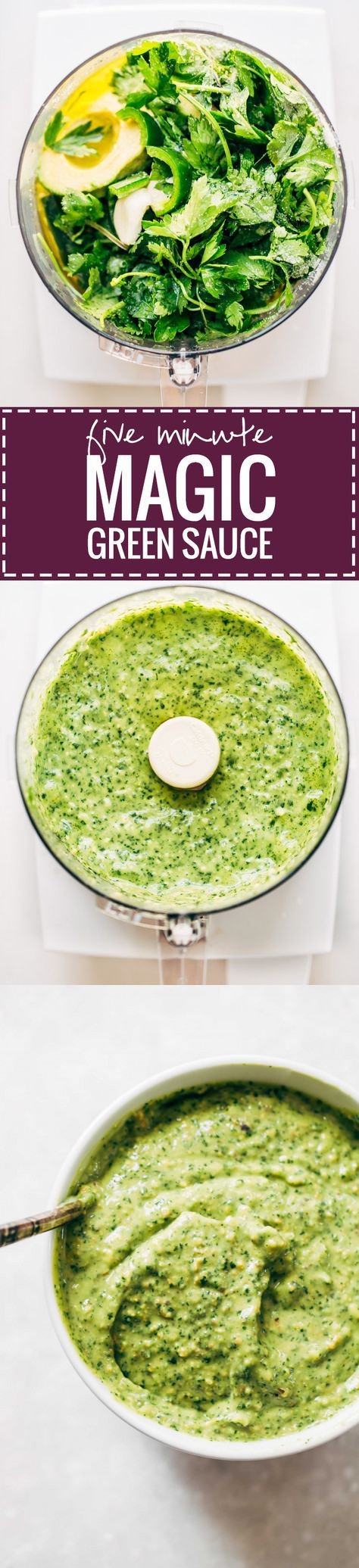 5 Minute Magic Green Sauce