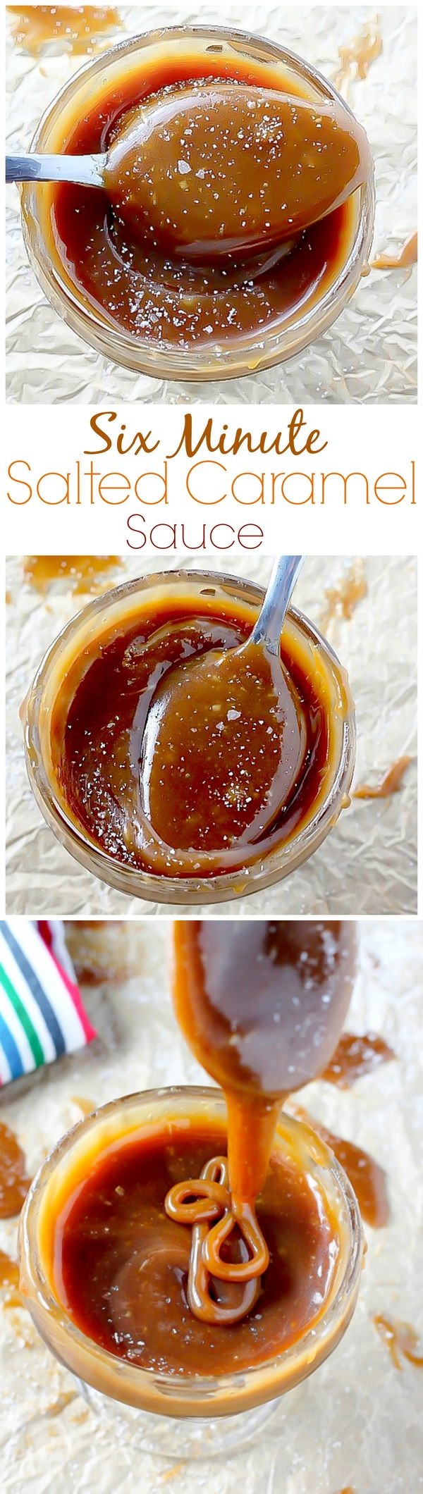 6-Minute Small Batch Salted Caramel Sauce