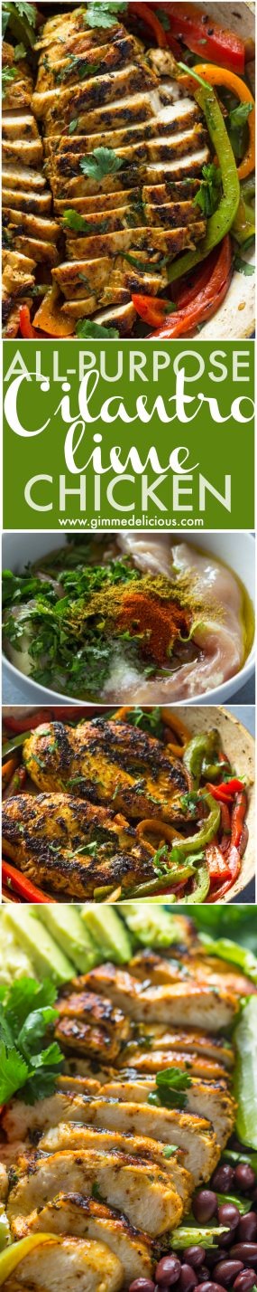 All Purpose Cilantro Lime Chicken