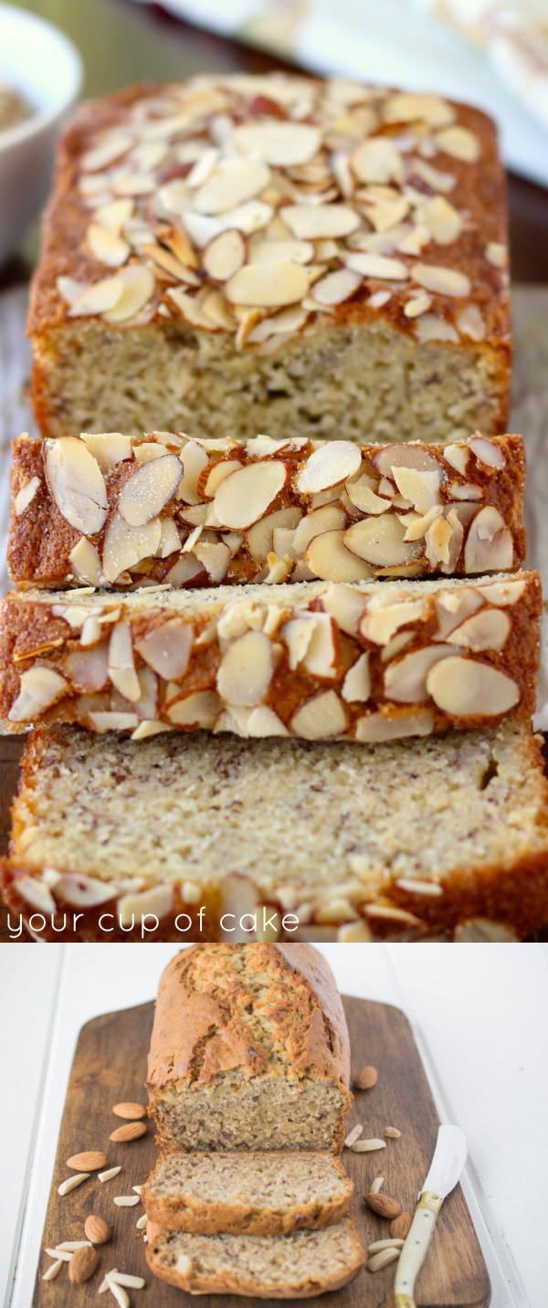 Almond banana bread