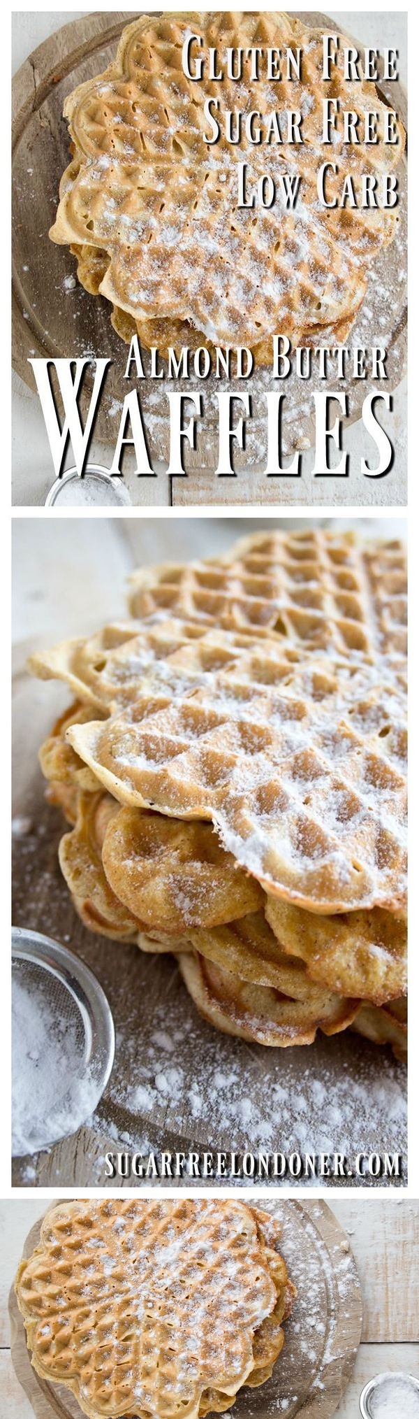 Almond Butter Waffles (grain free