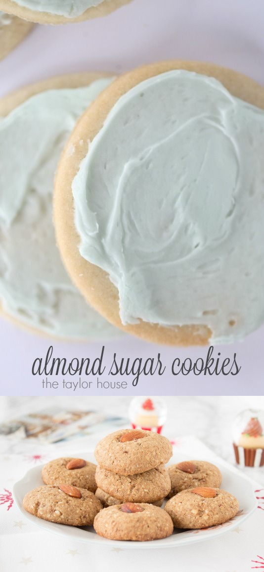 Almond Sugar Cookies