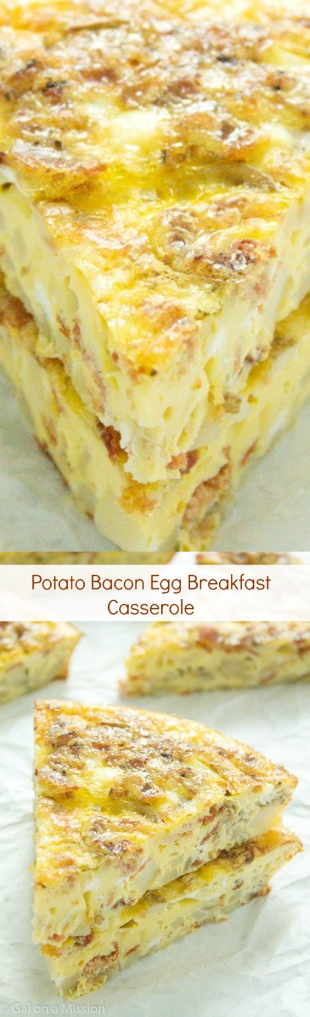 Amazing Potato Bacon Egg Breakfast Casserole