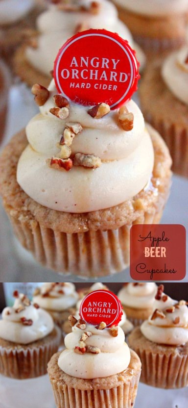 Apple Beer Cupcakes