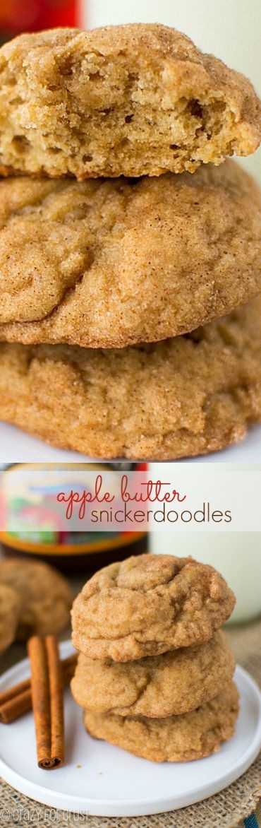 Apple Butter Snickerdoodles