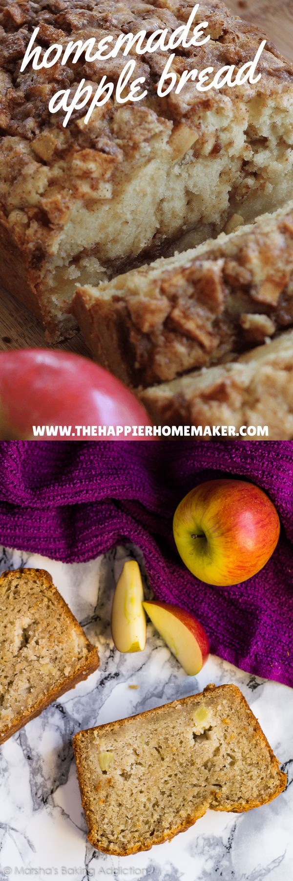 Apple Cinnamon Bread