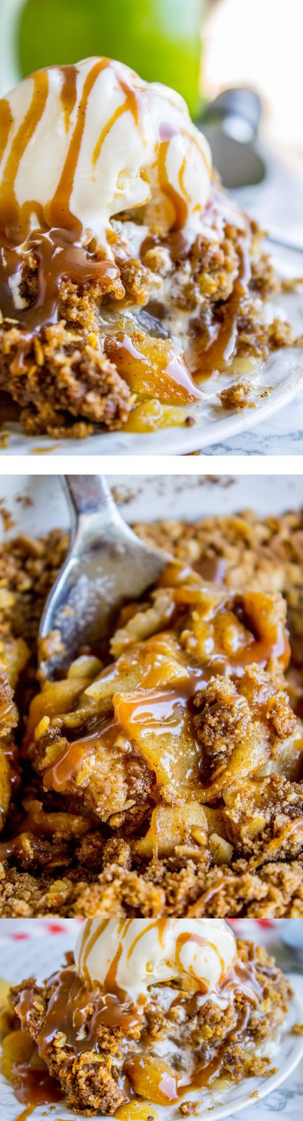 Apple Crisp, with a Ridiculous Amount of Streusel