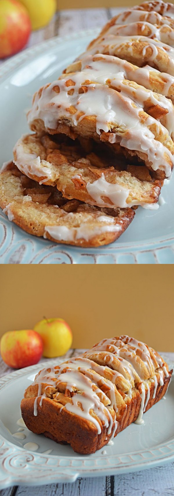Apple Fritter Pull-Apart Bread