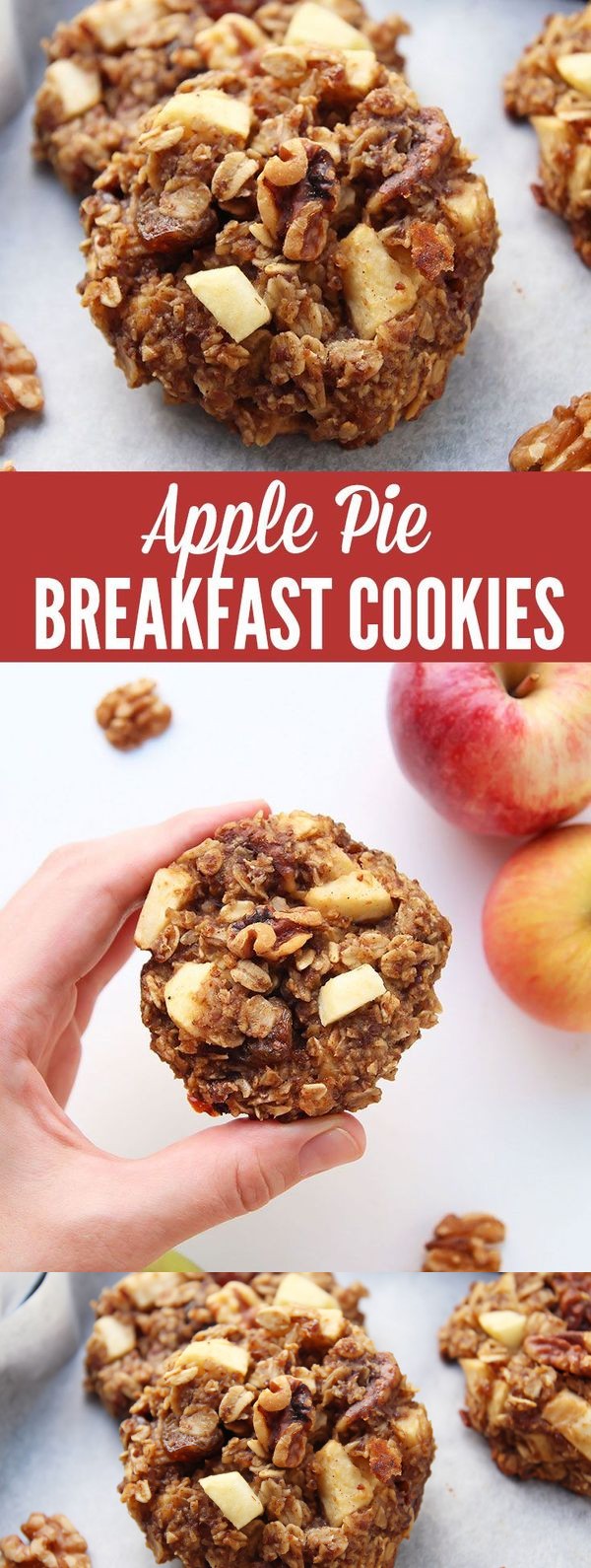 Apple Pie Breakfast Cookies