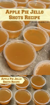 Apple Pie Jello Shots