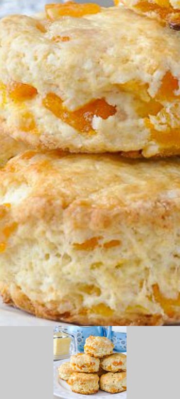 Apricot Coconut Scones