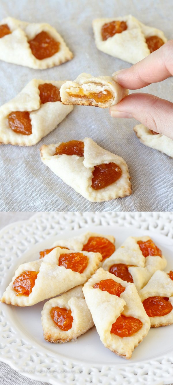 Apricot Kolaches – An Hungarian Christmas Cookie