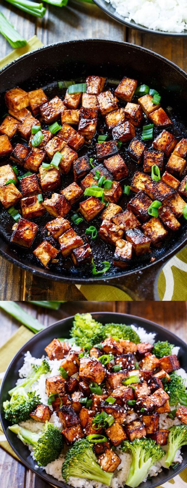 Asian Garlic Tofu