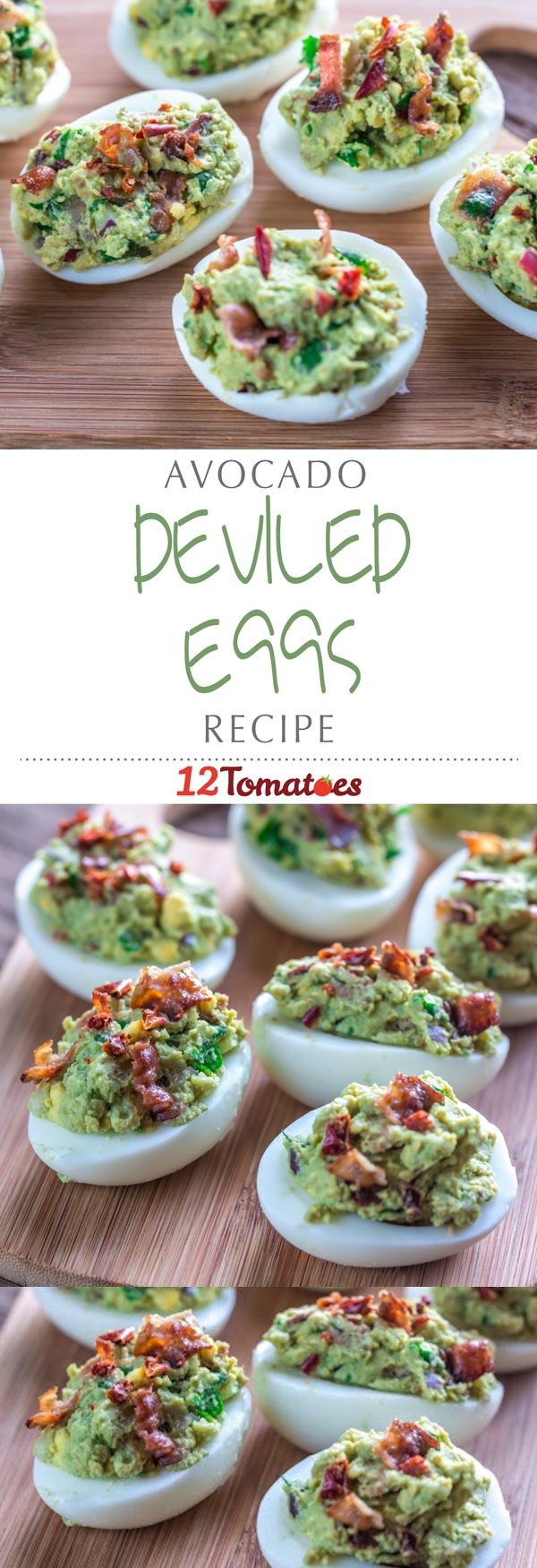 Avocado Deviled Eggs