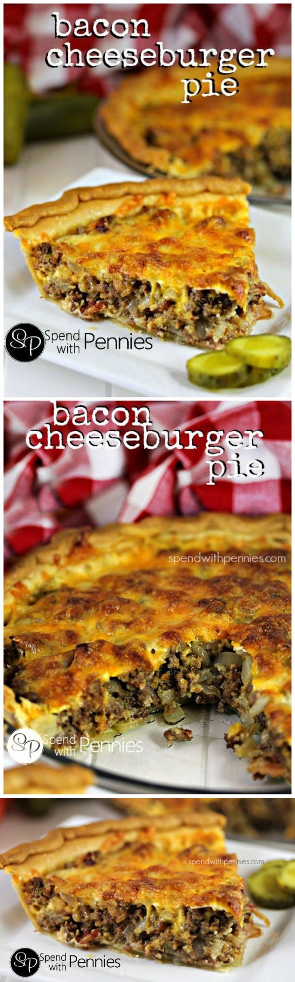 Bacon Cheeseburger Pie