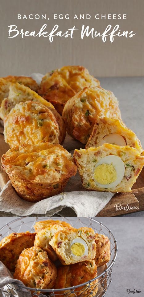 Bacon, Egg and Cheese Breakfast Muffins