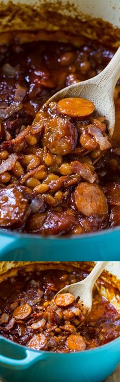 Baked Beans with Smoked Sausage