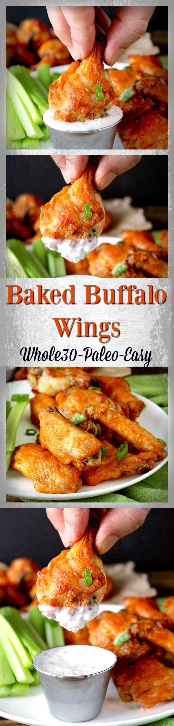 Baked Buffalo Wings