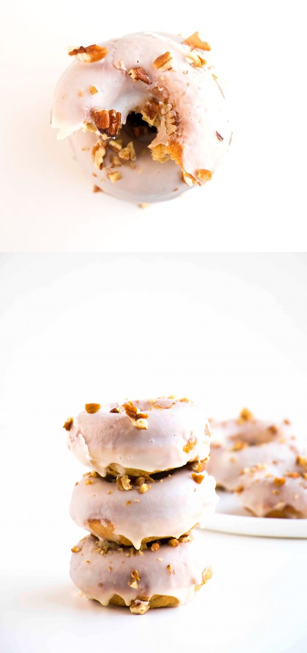 Baked Carrot Cake Donuts