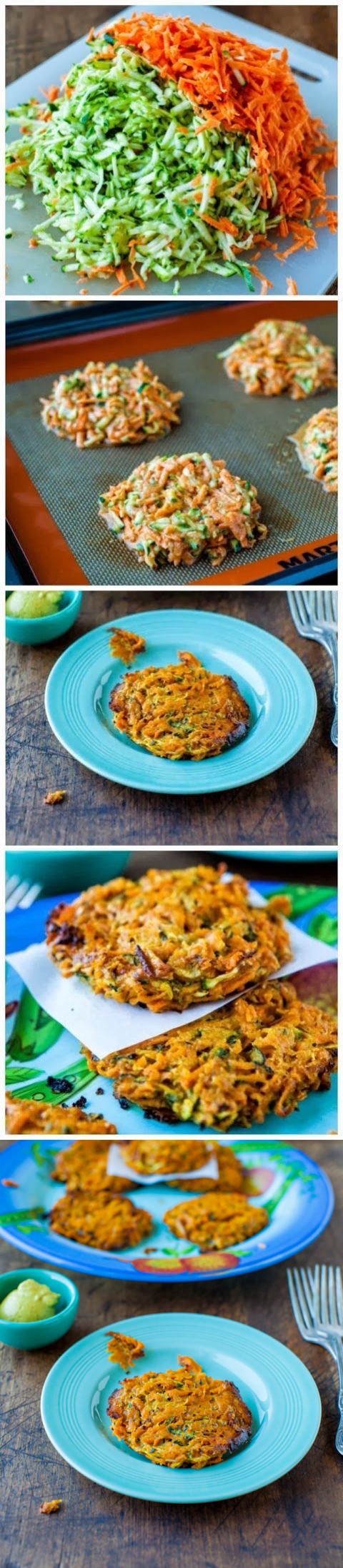 Baked Chipotle Sweet Potato and Zucchini Fritters (vegan, gluten-free with Homemade Spicy Honey Mustard (gluten-free with vegan option