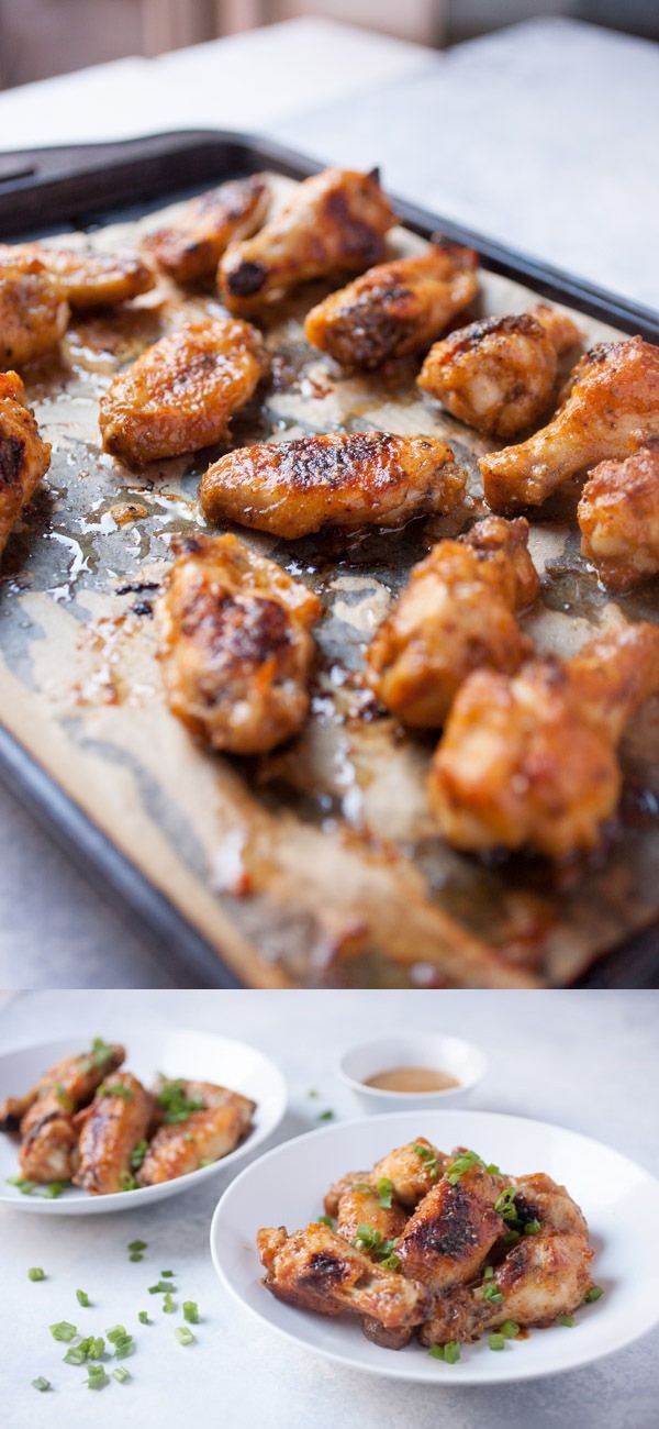 Baked Honey Chicken Mustard Wings