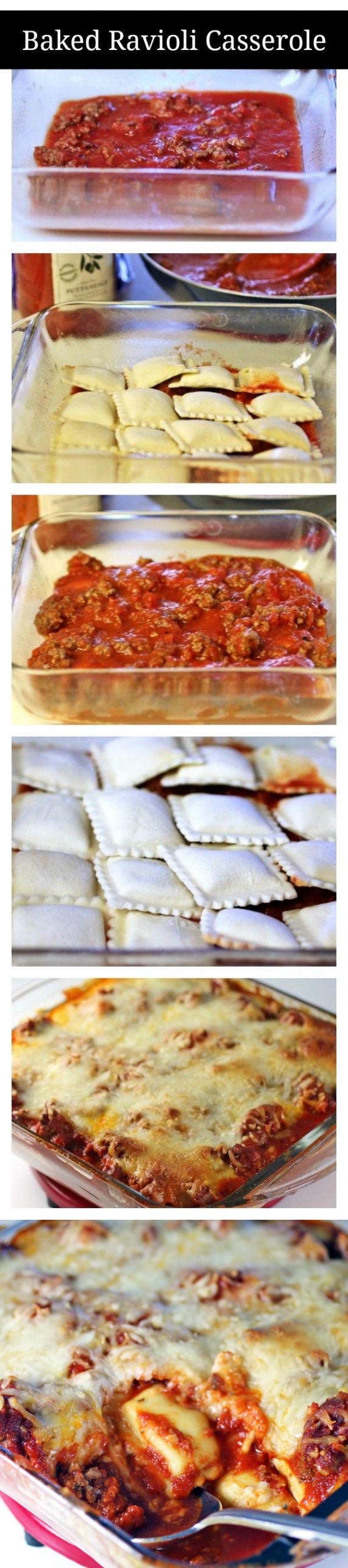 Baked Ravioli Casserole