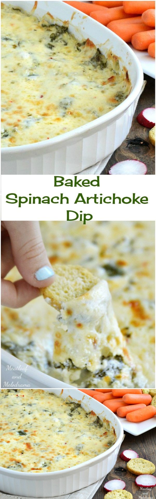 Baked Spinach Artichoke Dip