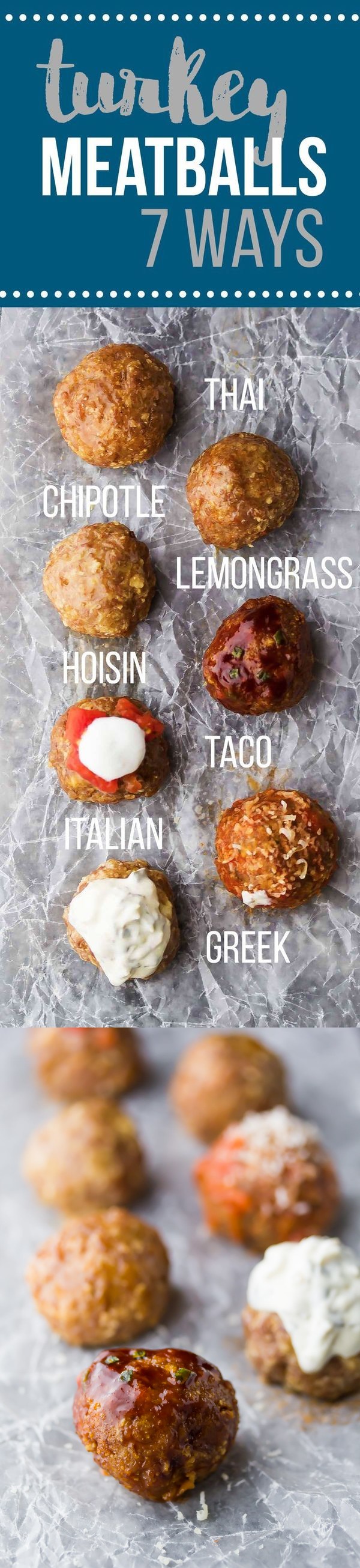 Baked Turkey Meatballs Base Recipe (Freezer-Friendly