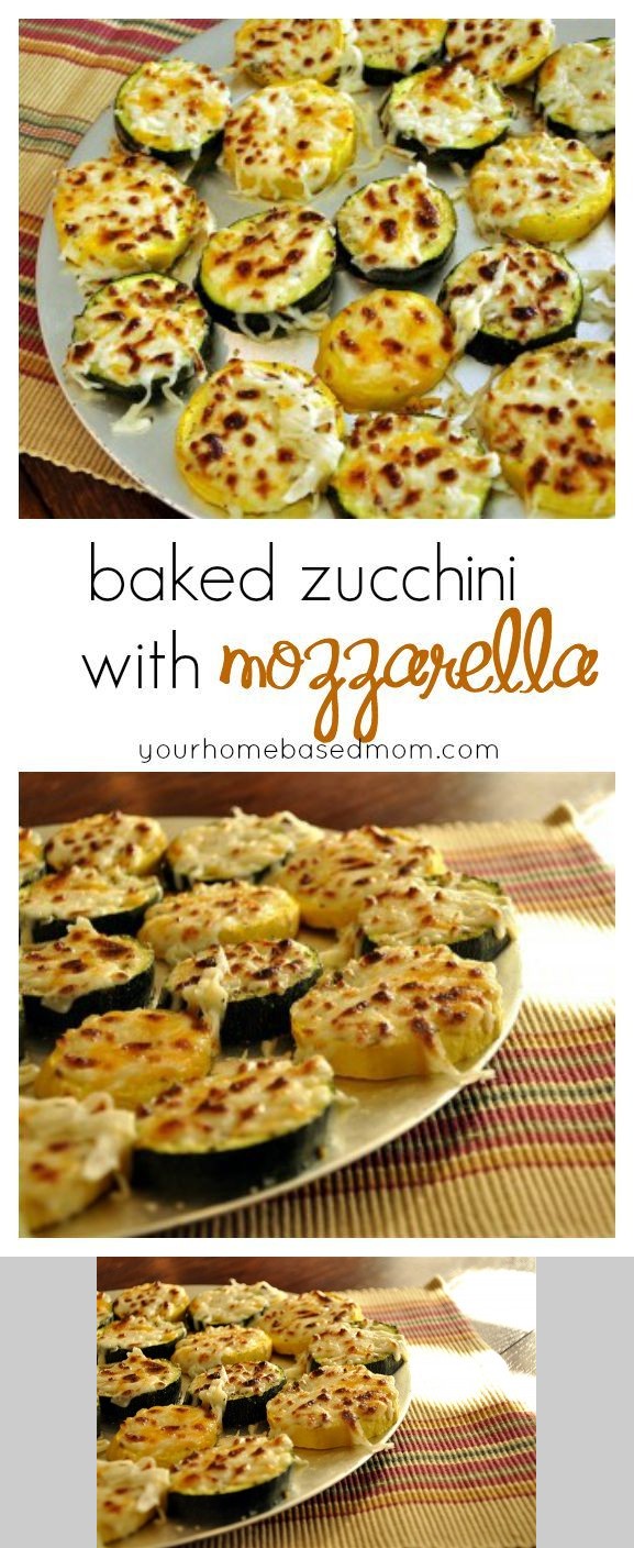 Baked Zucchini with Mozzarella