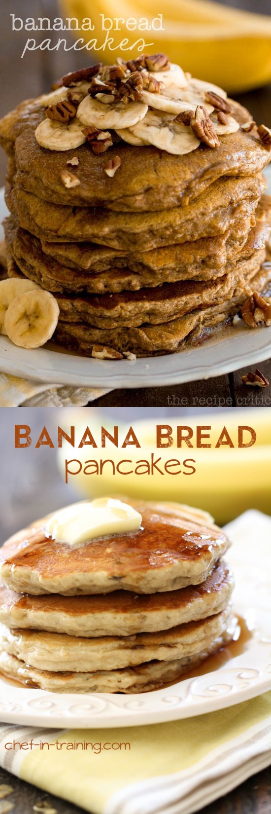 Banana Bread Pancakes