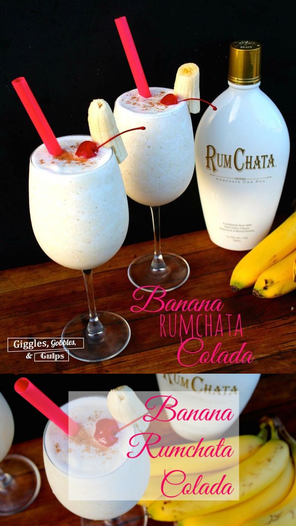 Banana Rumchata Colada