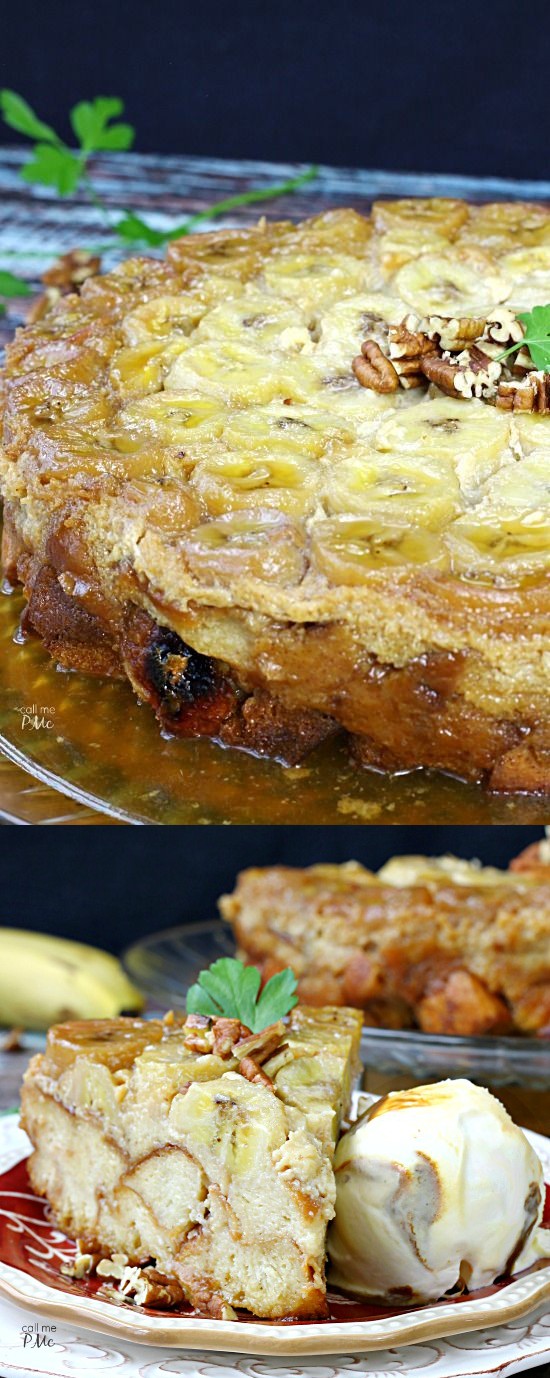 Bananas Foster Bread Pudding