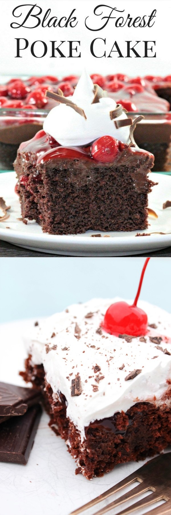 Black Forest Poke Cake