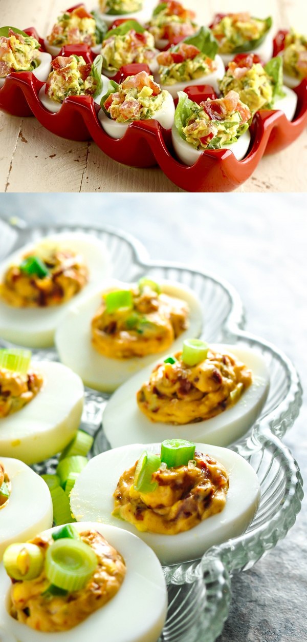 BLT Deviled Eggs