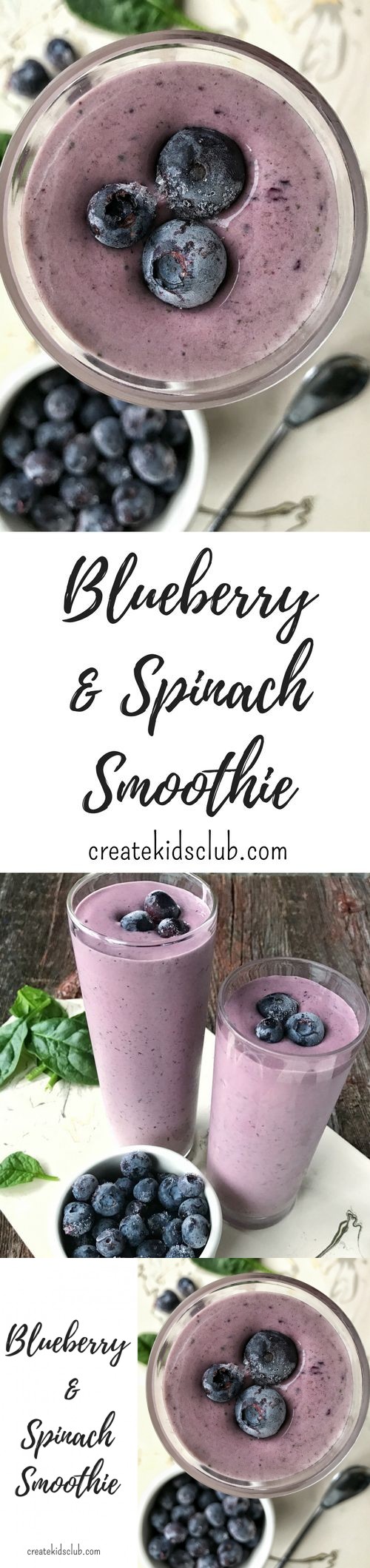 Blueberry & Spinach Smoothie