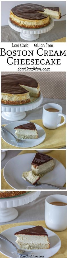 Boston Cream Cheesecake